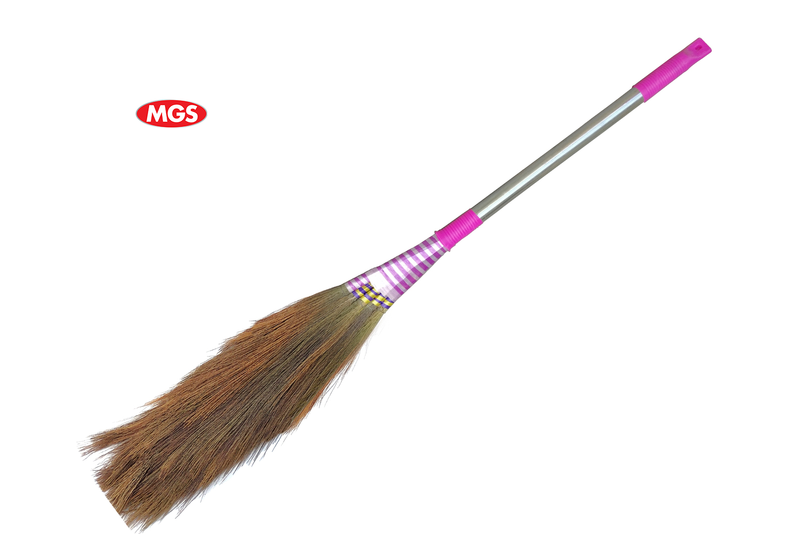 Punchmukhi Wiper Pipe Broom – 46 inches Soft Grass Floor Broom